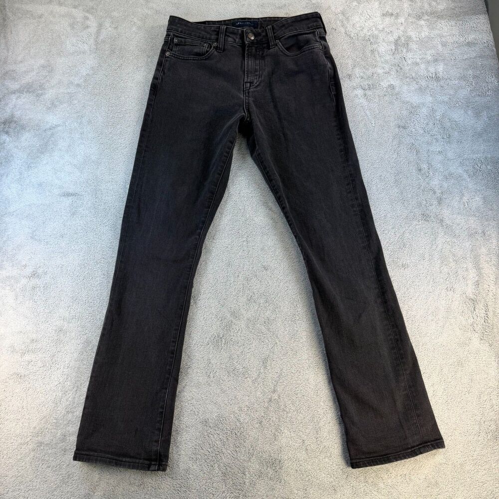 Aeropostale Jeans Mens 28x32 Athletic Straight Black Stretch Denim